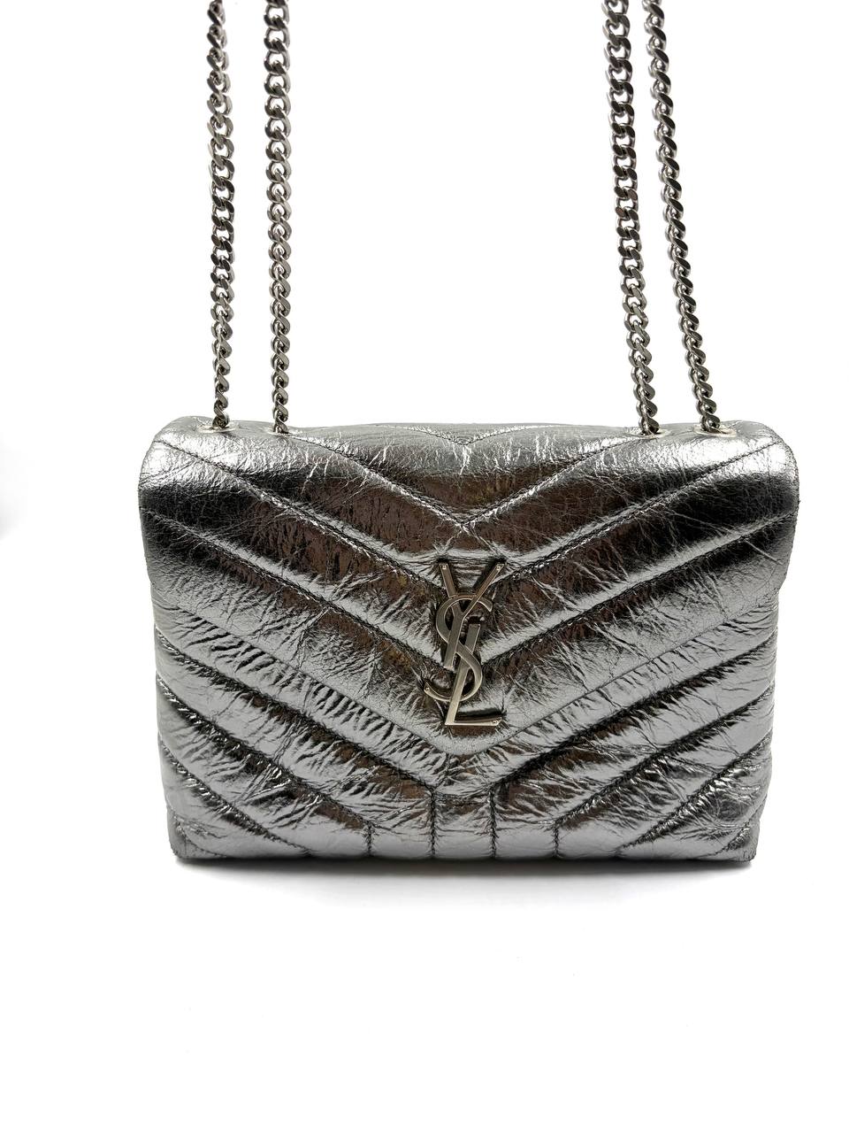 Saint Laurent - Bag plateada✨
