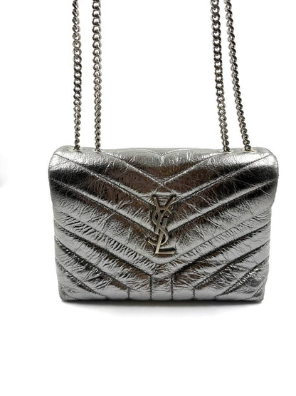 Saint Laurent - Bag plateada✨
