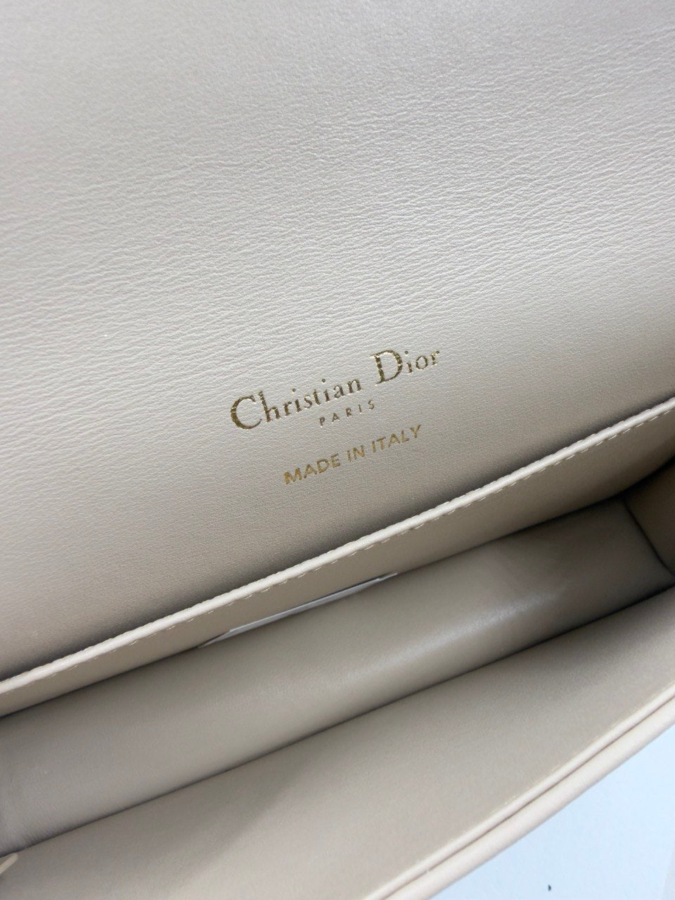 Dior - Lady Dior Pouch Beige