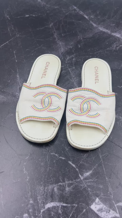 Chanel - sandals 37.5